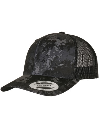 FLE-6606VC-YP Classics® Veil Camo™ Retro Trucker Cap